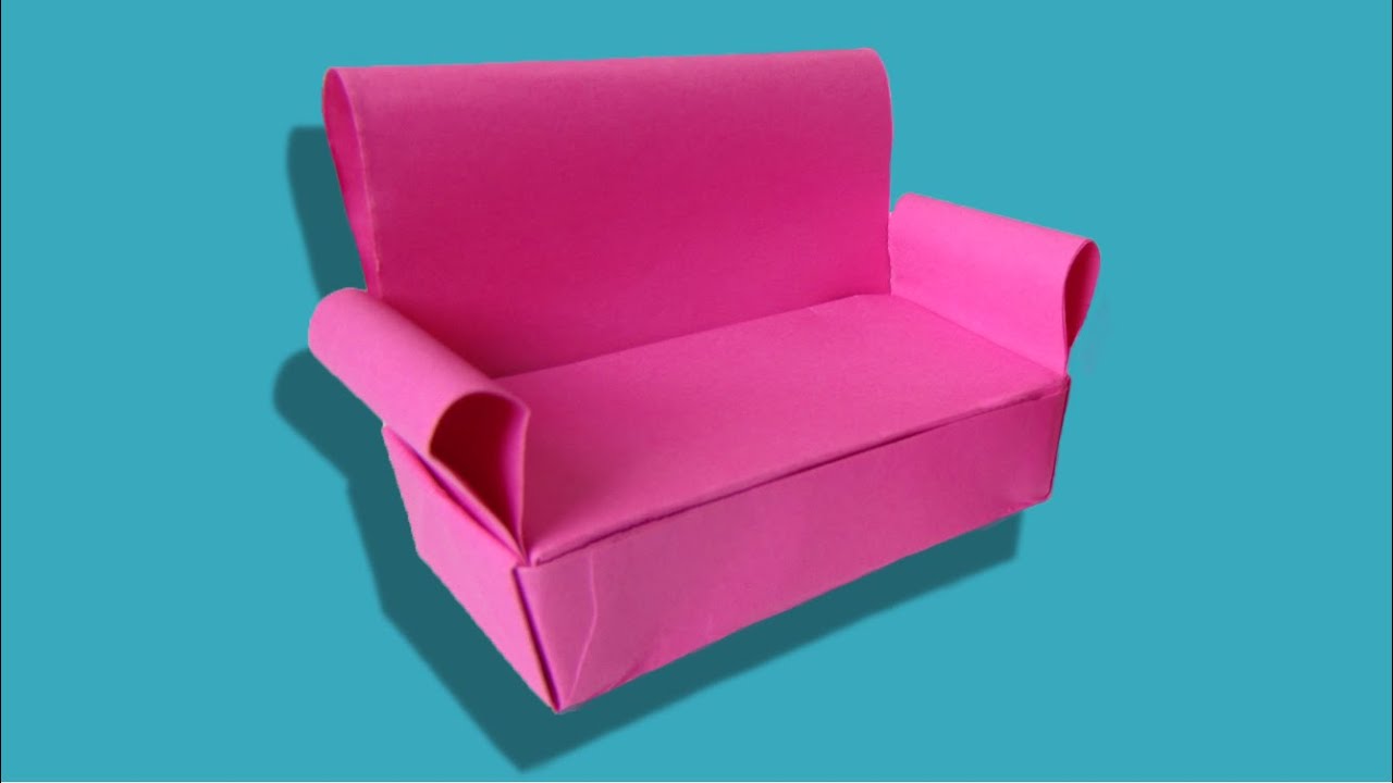 Origami : Canapé de poupée