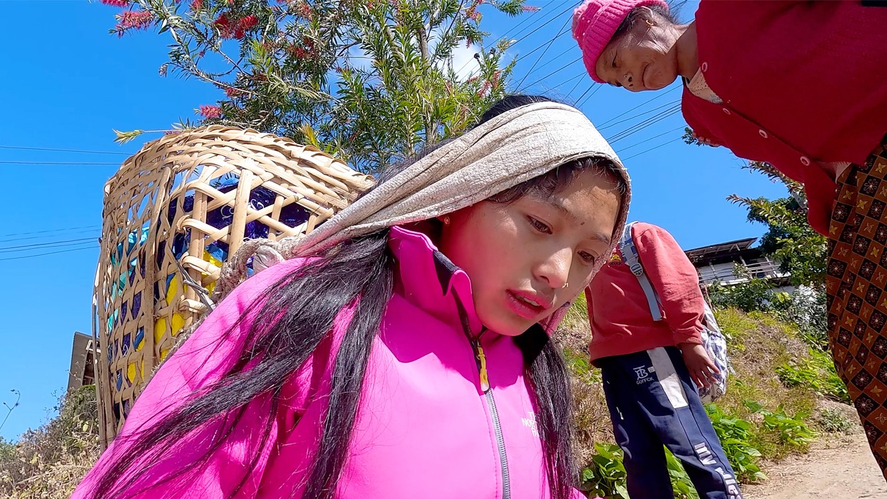 manjita is going to bhojpur with her son Niyabung || life in rural Nepal || @manjitacooking