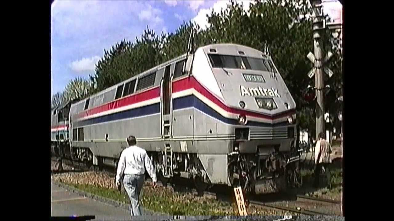 Amtrak Vermonter 05/01/1995 Celebration Train  Palmer,MA to Montpelier,VT