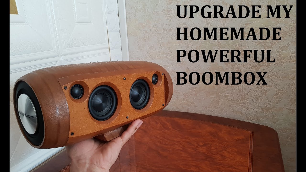 DIY Upgrade My Homemade Powerful Bluetooth Speaker
