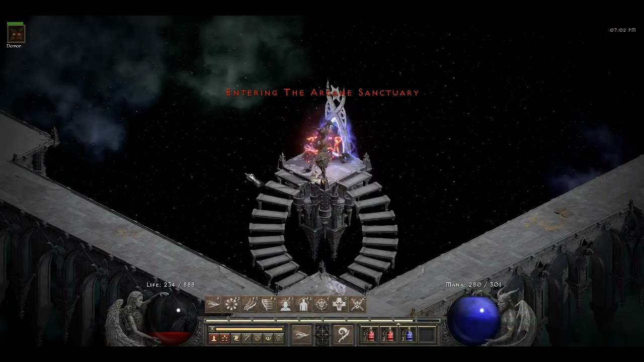 D2R 術士地表暗黑初討warlock echoing strike bind demon first Dclone hunting#diablo2resurrected