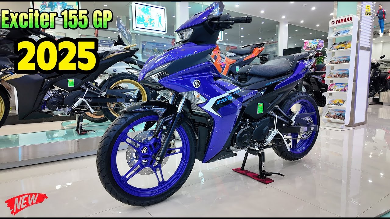Yamaha Exciter 155 VVA ABS 2025 – Blue GP – Walkaround – Tuan Top5