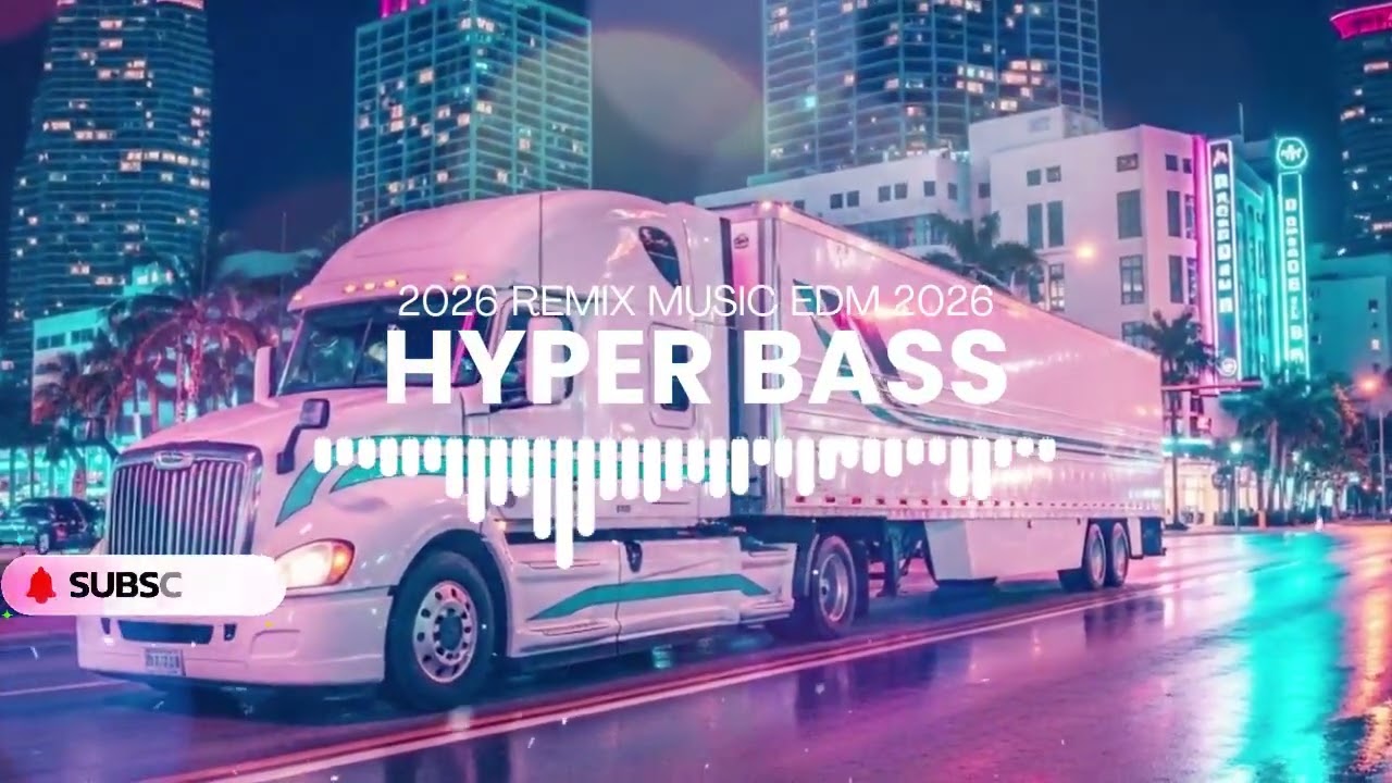NIGHT DRIVE CAR MUSIC 😎🚗 HYPER BASS 🔊 EDM Club Mix 2026 | Bass Power 🔥