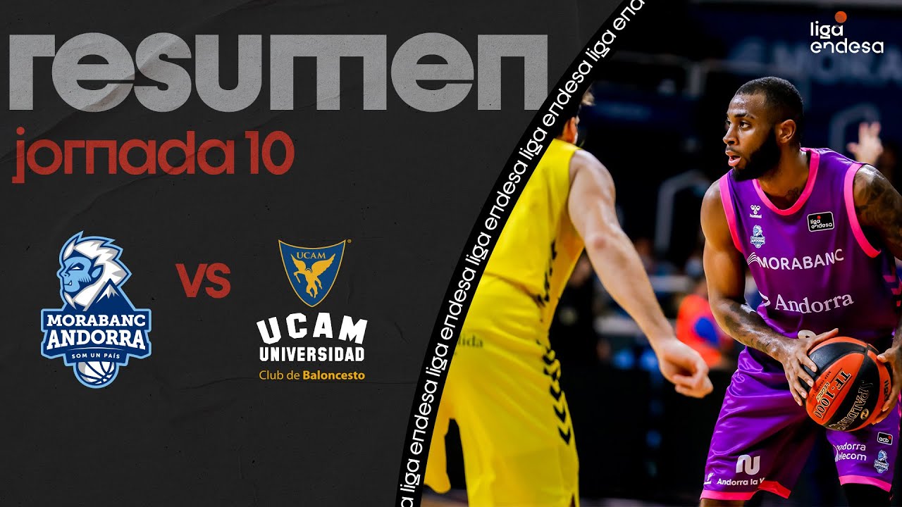 MoraBanc Andorra - UCAM Murcia (90-89) RESUMEN | Liga Endesa 2021-22