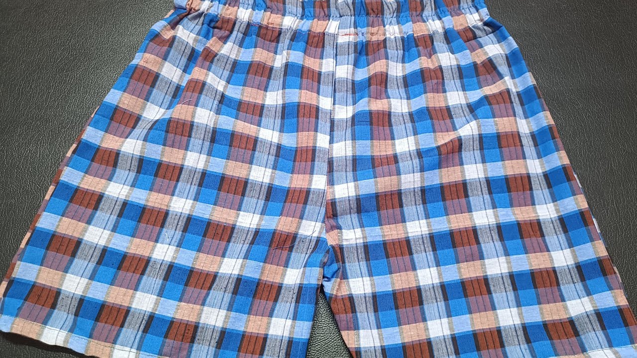/ very easy night wear shorts cutting and stitching/