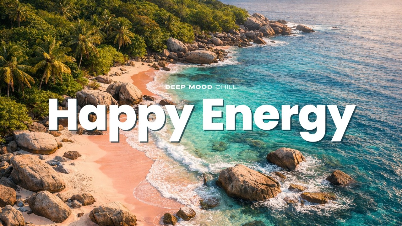 Happy Energy 🌺 Endless Deep House Music for The Day