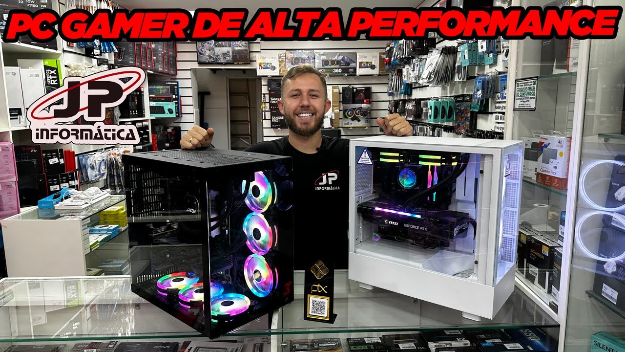 PC GAMER de ALTA PERFORMANCE - JP INFORMÁTICA SANTA EFIGÊNIA