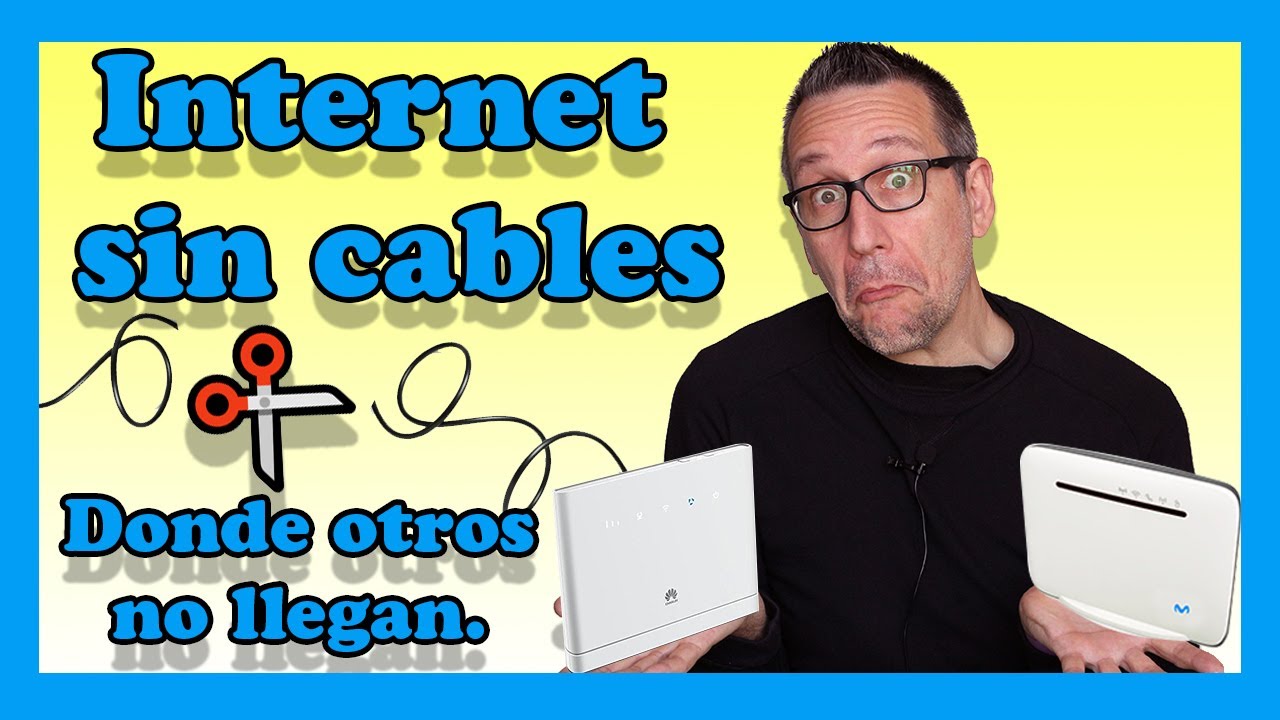 Router 4G Movistar en casa  ✂️ INTERNET sin CABLES【 SIM - Radio 】