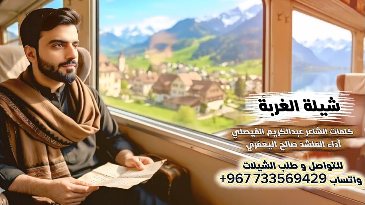 شيلة المغترب اليمني | أداء صالح اليعفري | جديد ترند 