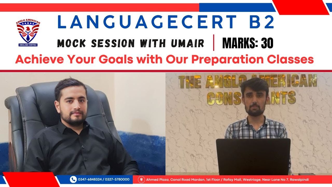 Languagecert Speaking Mock Test| B2 Level English Mock Test | LanguageCert Communicator Practice