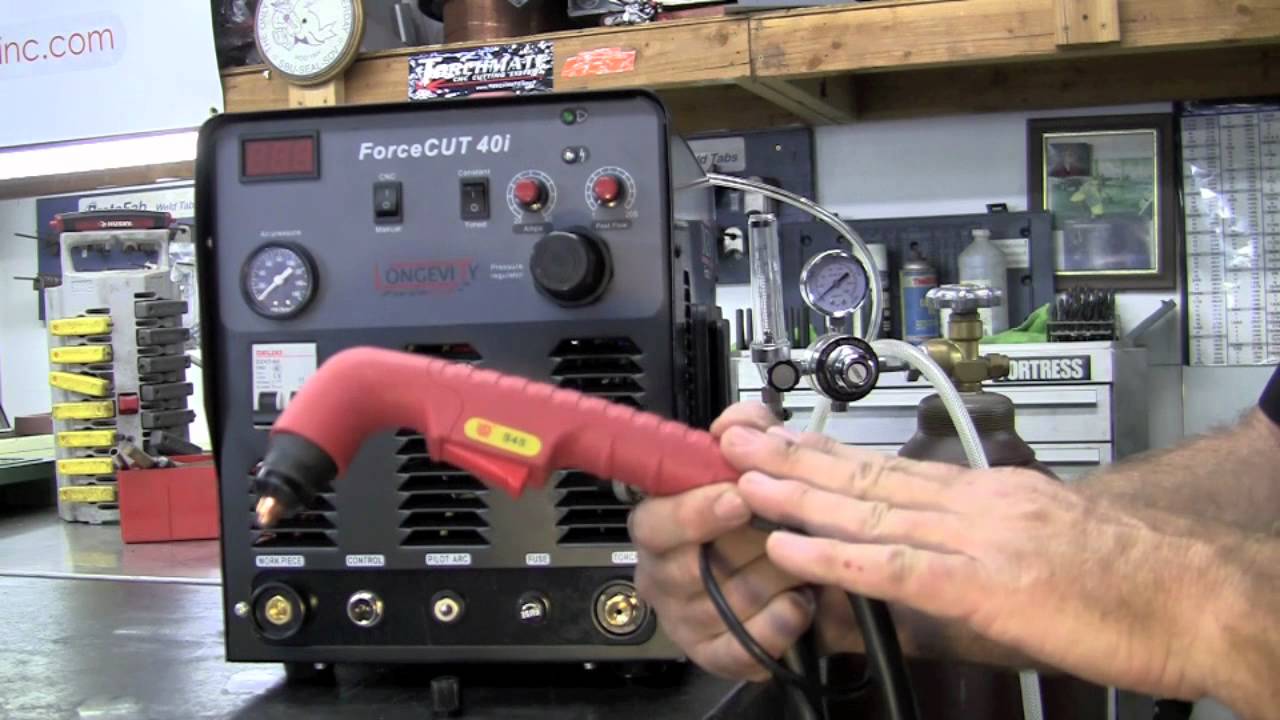 LONGEVITY ForceCut 40i 50i IGBT Plasma Cutter Pilot Arc 40 AMP 110v/220v Cutting Power