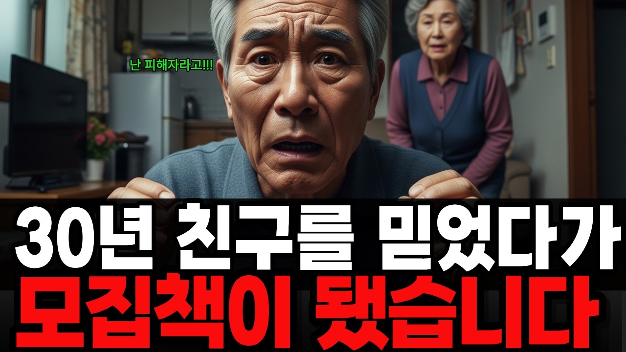 [노후 자금 사연]30년 친구가 소개한 투자… 저는 피해자가 아니라 모집책이었습니다. | 노후사연 | 오디오북 | 노후의지혜 |