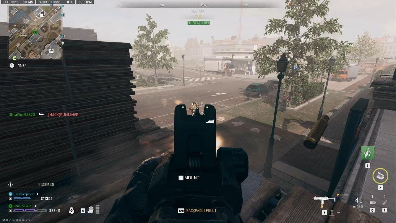 DMZ - Surviving 4 Men Team with HACKER! - Vondel - Call of Duty