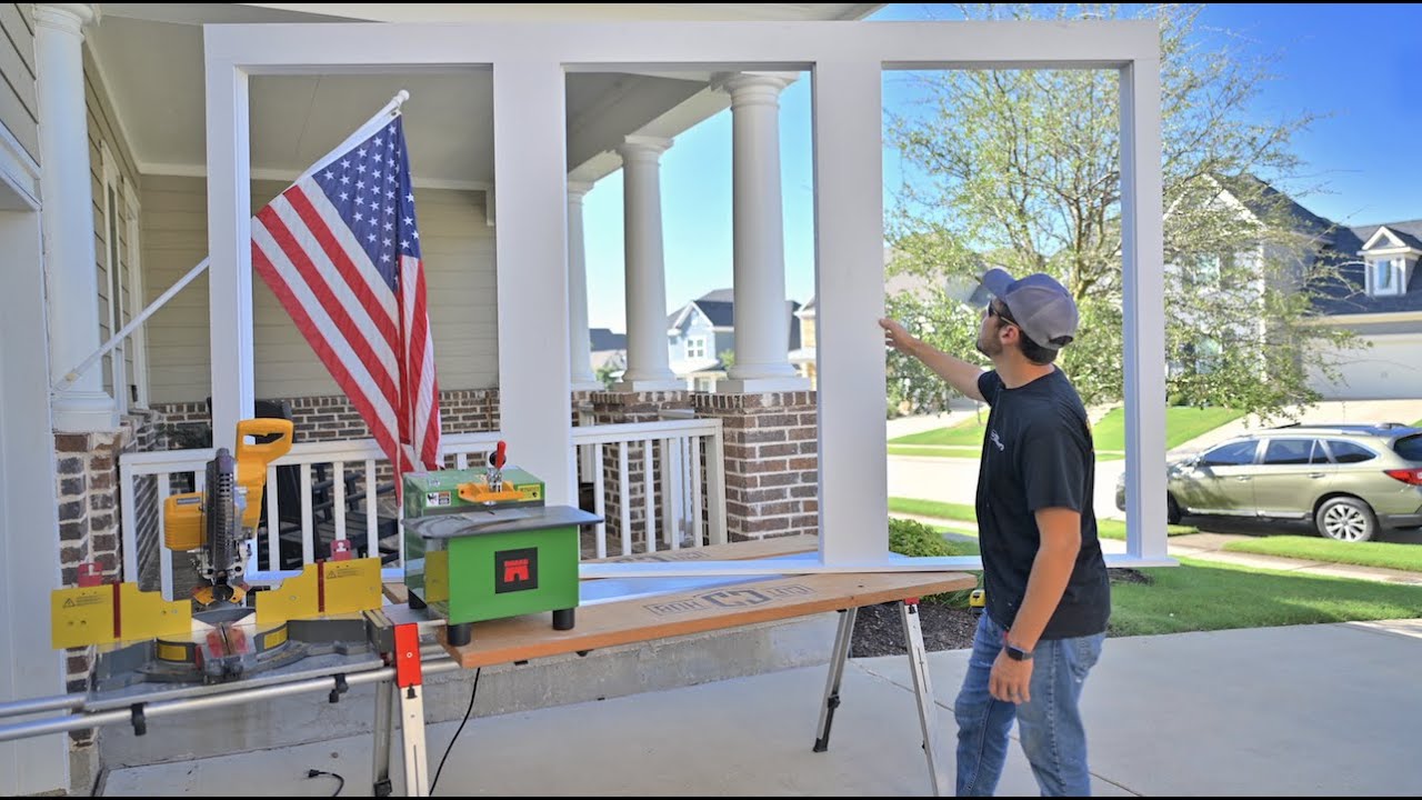 Casing Three Windows as One | Trim Carpentry