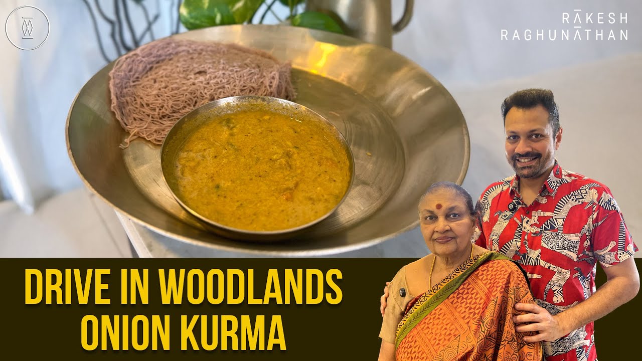 Drive In Woodlands - Onion Kurma❤️ 😋 | வெங்காய குருமா | Ammavum Naanum | EP 180 | Rakesh Raghunathan