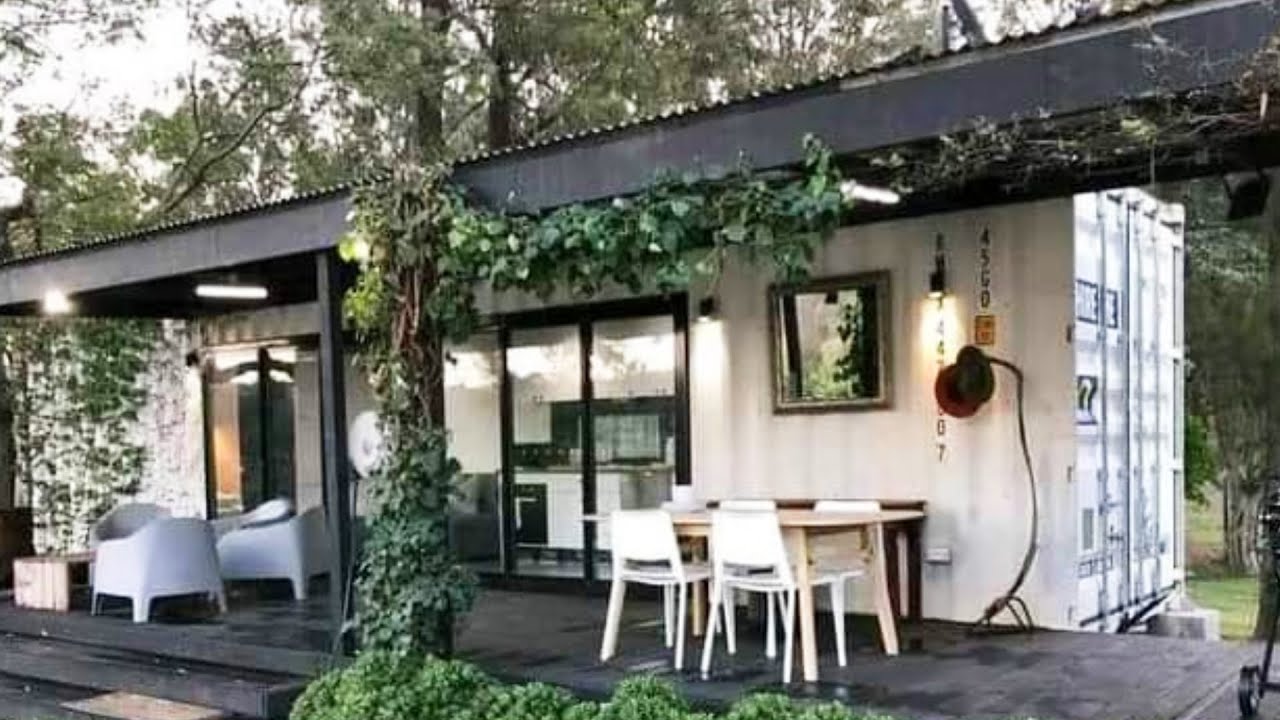 Amazing Transformation Shipping Container to Absolutely Beautiful Tiny Home