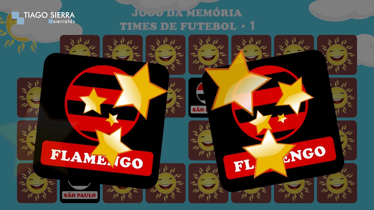 Jogo da Memória - Times de Futebol 1