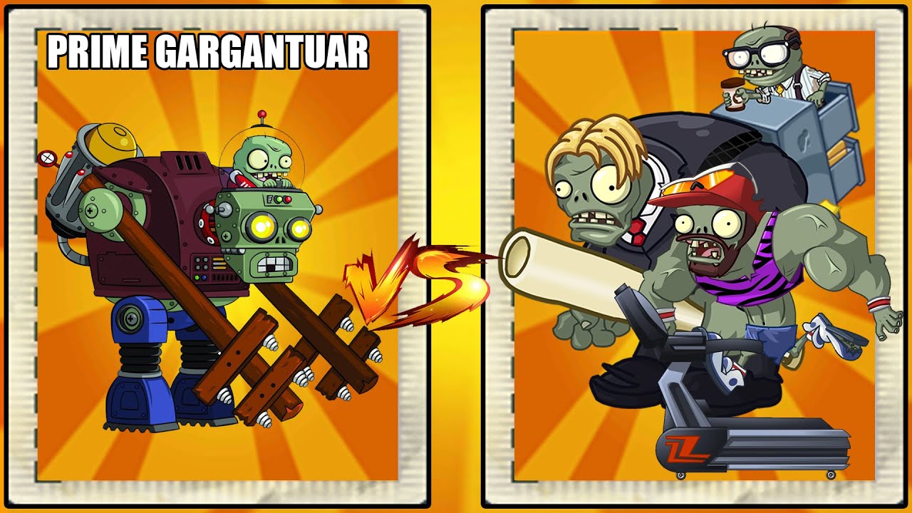 Plants Vs Zombies 2 - PvZ 2 | Who Will Win? | Prime Gargantuar Vs All Gargantuars & Zombies | #40