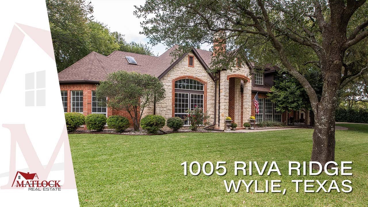 1005 Riva Ridge, Wylie, Texas - Luxury Real Estate For Sale in Lovejoy ISD - Shot in STUNNING 4K!!