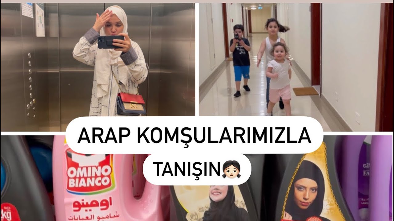 ARAP KOMŞUlarımızla TANIŞIN👌🏻NASIL ZAYIFLADIK😍💪🏻YENİ EVİMİZ için İlk Alışveriş