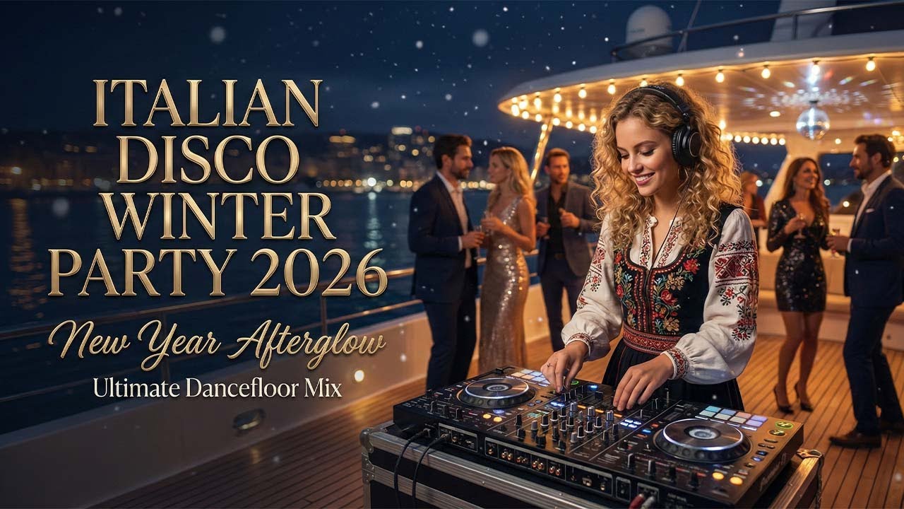 Italo Disco Winter Party 2026 &bull; 80s Synthpop & Disco Revival | Ultimate Dancefloor Mix | New Year