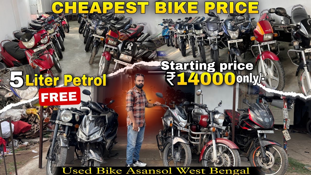 Second Hand Bike Showroom Asansol West Bengal || Warsi Motors