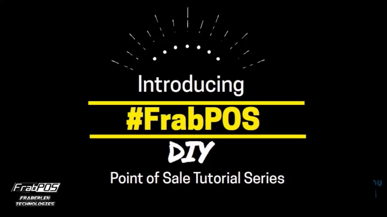 Free POS System Tutorials by FrabPOS Team