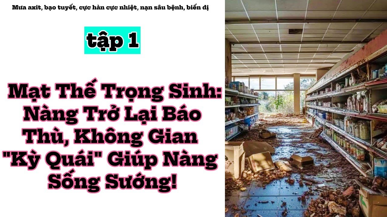1 Mạt Thế Trọng Sinh: Nàng Trở Lại Báo Thù, Không Gian 