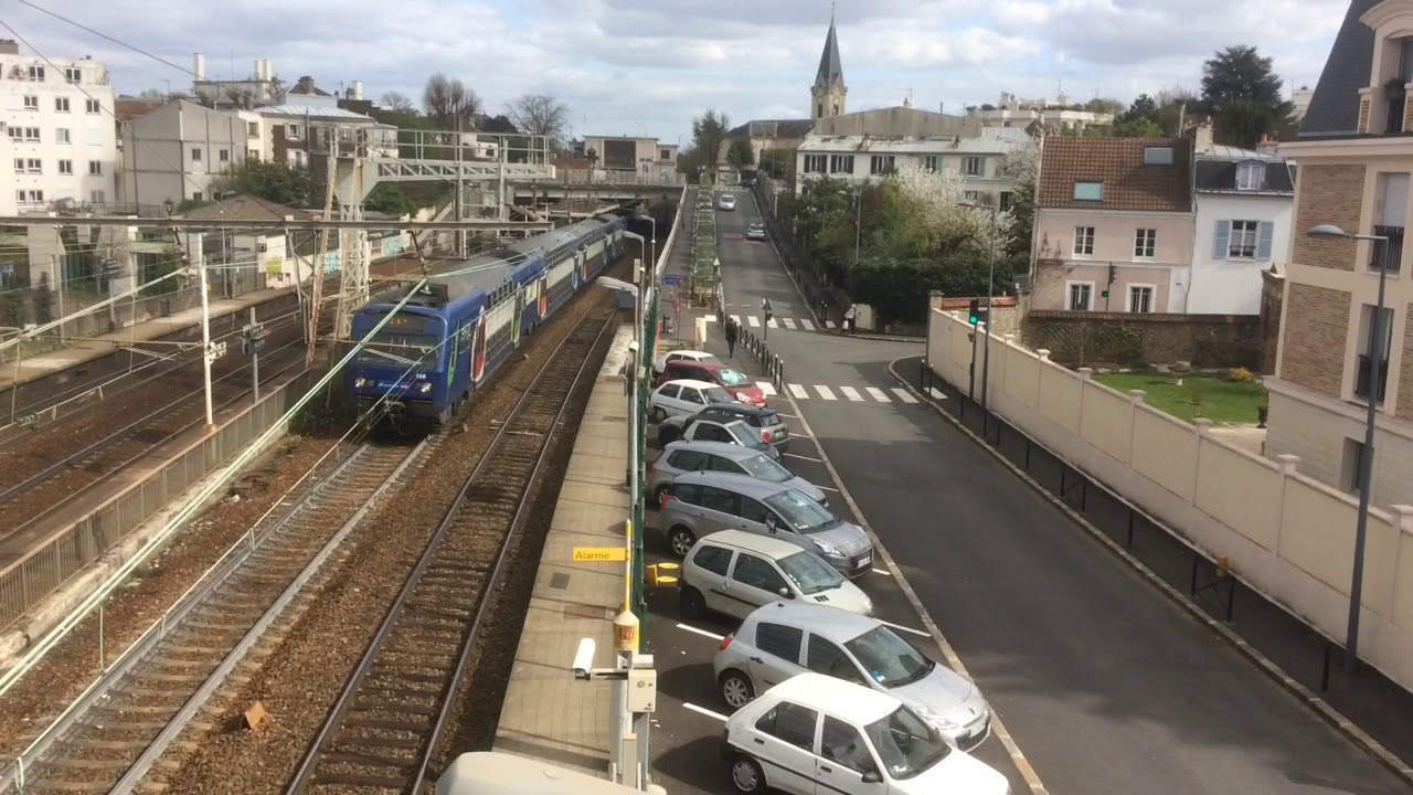 Intercités, TER, Transilien N et RER C à Meudon