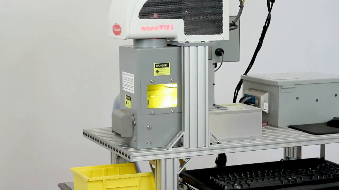 Automatic Laser Nameplate Marking System