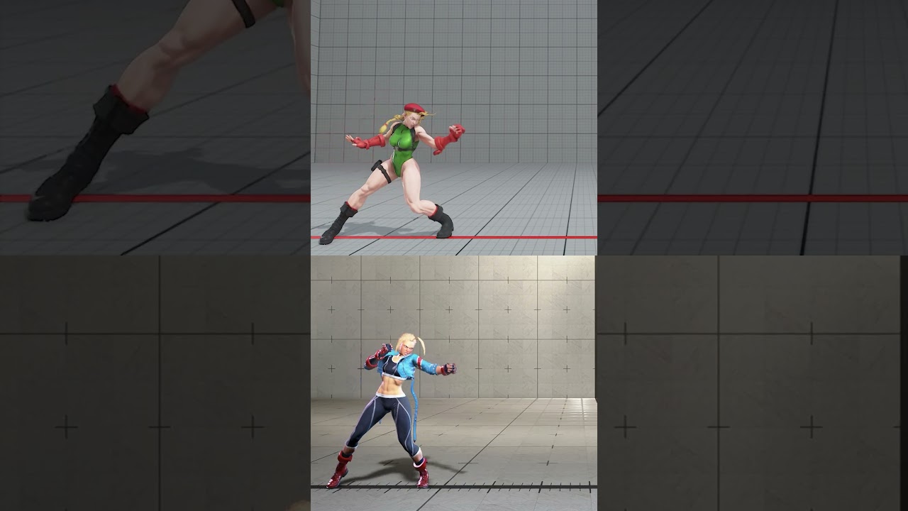 SF6 vs SFV Cammy