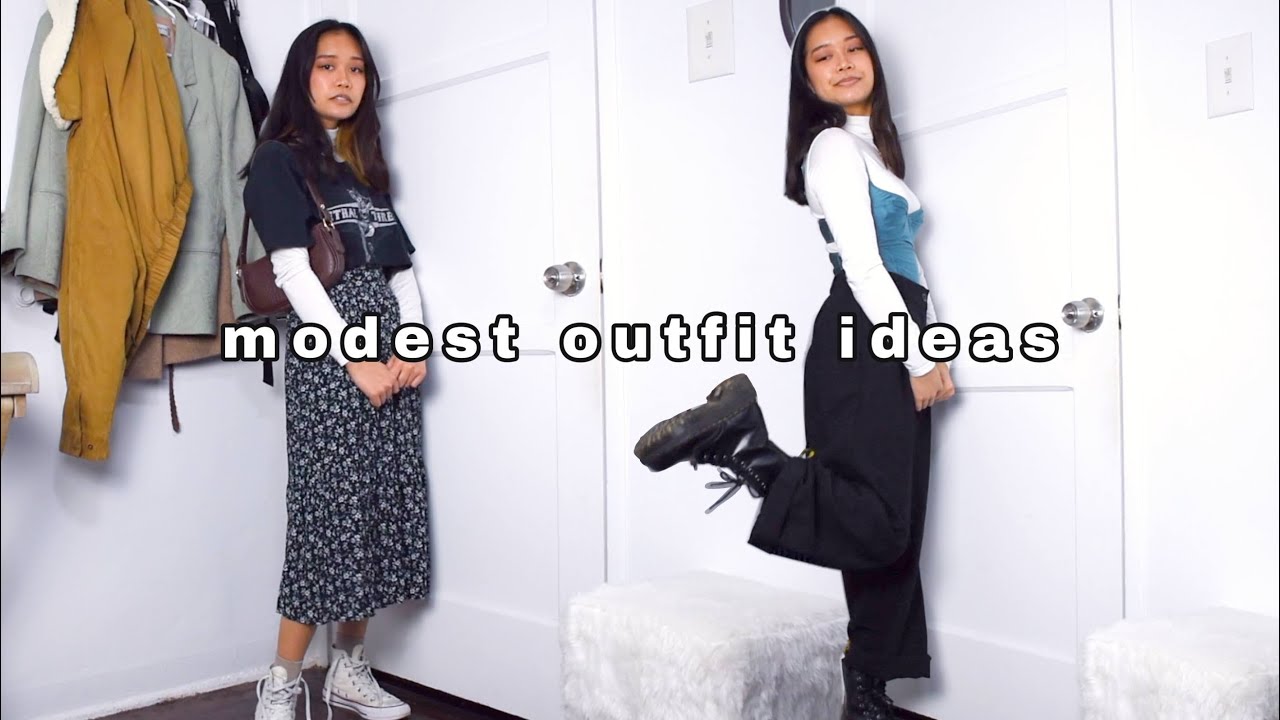 cute modest outfits for when u have strict parents [or just like to dress modestly :) ]
