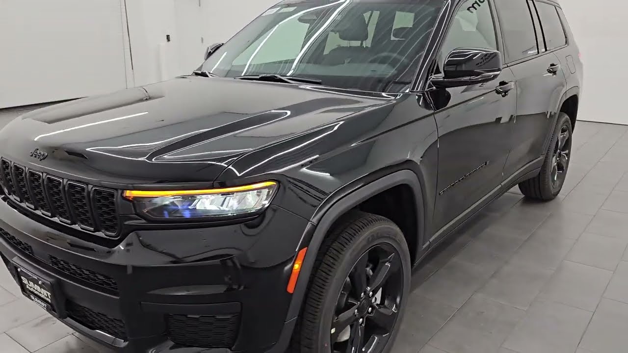 2024 JEEP GRAND CHEROKEE L ALTITUDE 4X4 DIAMOND BLACK 4K WALKAROUND 24J362 SOLD!