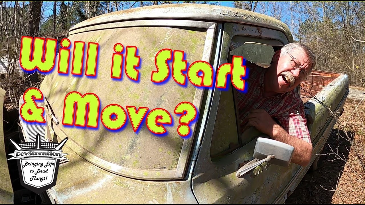 Will it START & MOVE? 1968 Ford F100 Revival: Will She Kick Up Dust? First Start in 10 Years!