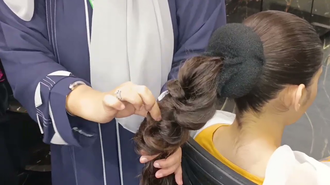 Beautiful easy jora#hair #arabianmakeupstudio #beautyproducts #beauty #hairstyles 