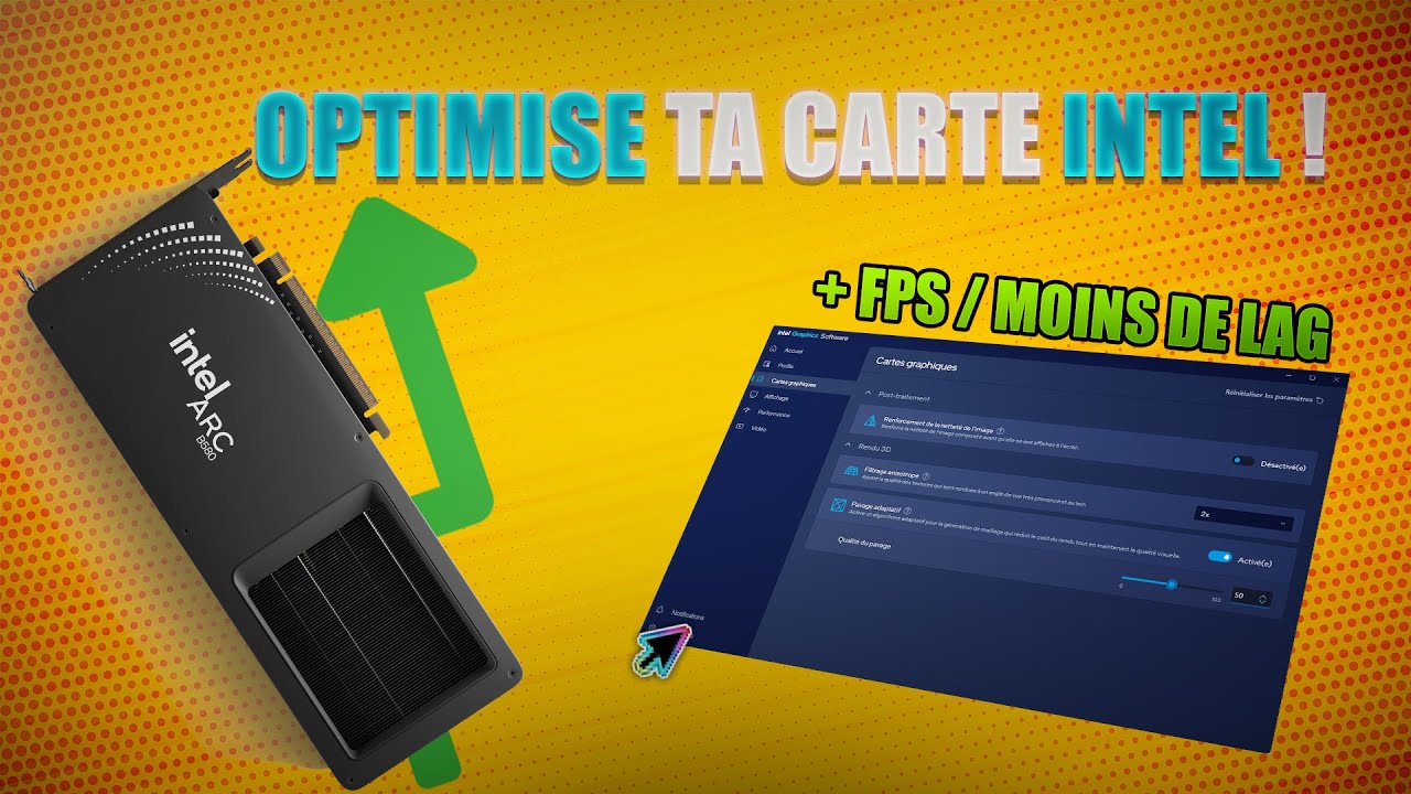 Comment optimiser sa carte graphique Intel (UHD / GPU) pour + de FPS et de performances 💥