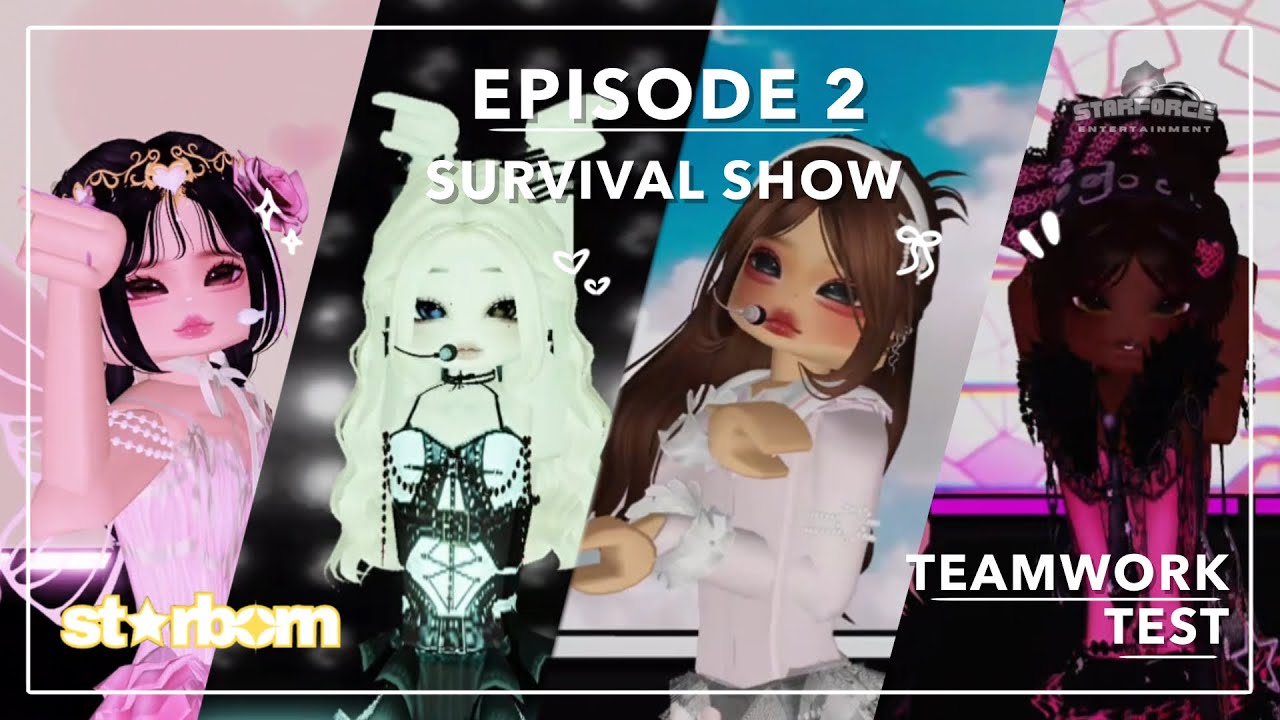 [STARBORN] EPISODE 2 - ‘TEAMWORK TEST’ | ROBLOX KPOP SURVIVAL SHOW