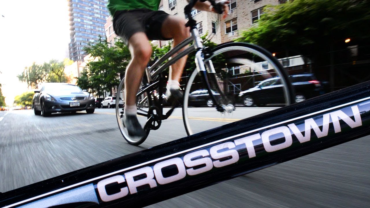 Montague Crosstown folding bike Review Video