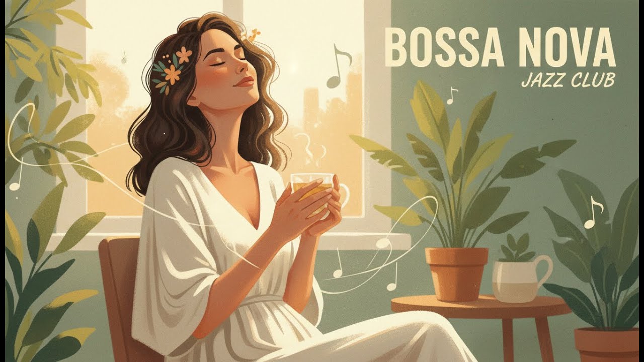 Relaxed Bossa Nova Mood 🌊 Smooth Background Music