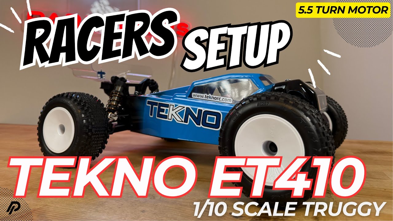 Tekno ET410 1/10 Truggy - Supreme Race Setup !!