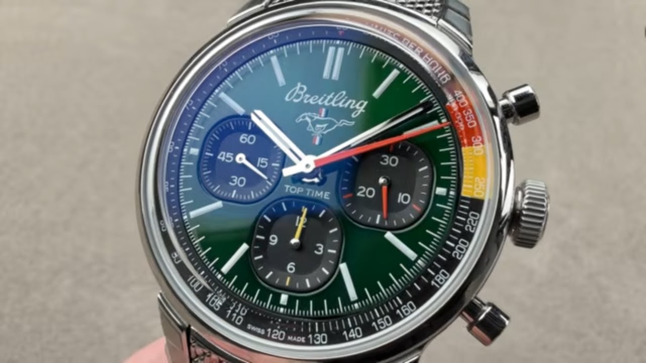 Breitling Top Time B01 Ford Mustang (AB01762A1L1A1) Watch Review