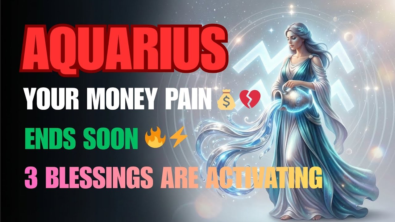AQUARIUS♒ – 3 MASSIVE FINANCIAL BLESSINGS ARE COMING 💰🔑 YOUR MONEY PAIN ENDS (JAN 2026) 🌟 GET READY!
