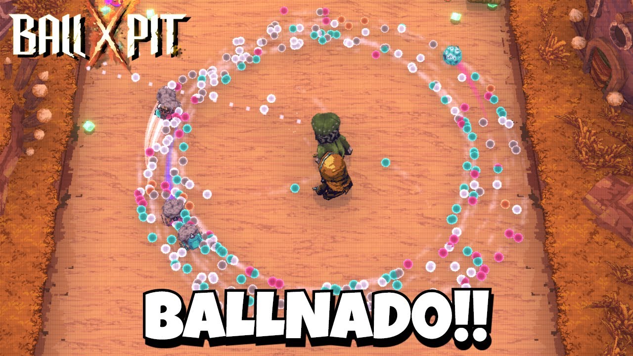 I Created A Tornado Of Balls... It Does Not Disappoint! | Ball x Pit