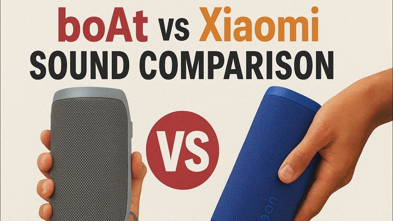 Xioami Outdoor Speaker 30w VS boAt Stone 620 Bluetooth Speaker || Sound Comparison 
