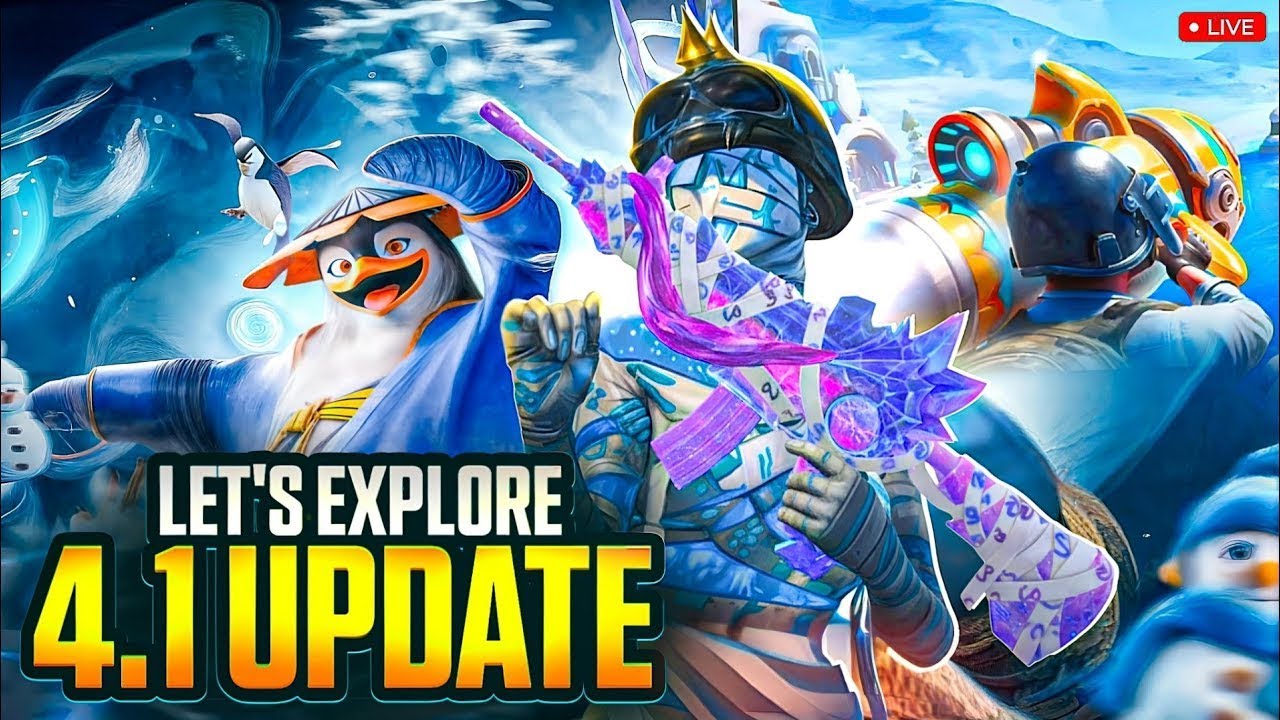 LETS EXPLORE 4.1 BGMI UPDATE | HIGH KILLS ? | BGMI LIVE | Zyloq PlayzZ #bgmilive  #bgmi