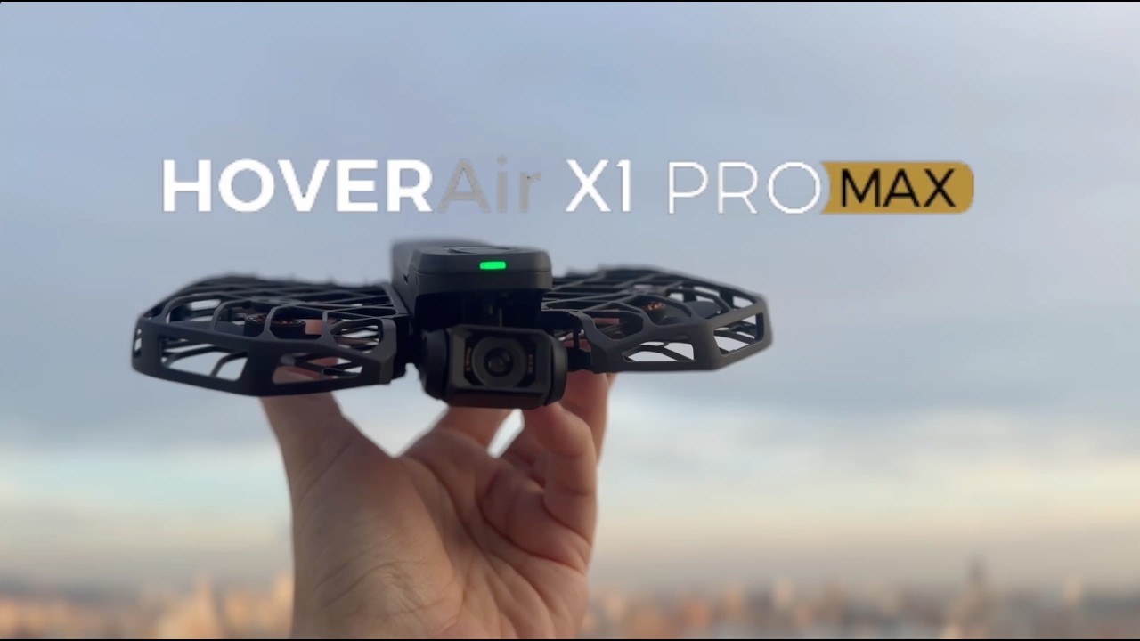 Las cámaras voladoras son el futuro — HOVER Air X1 PRO MAX marca el camino