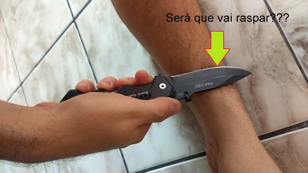 Como afiar sua faca em ponto de Fio Navalha. Vídeo 2 de 3
