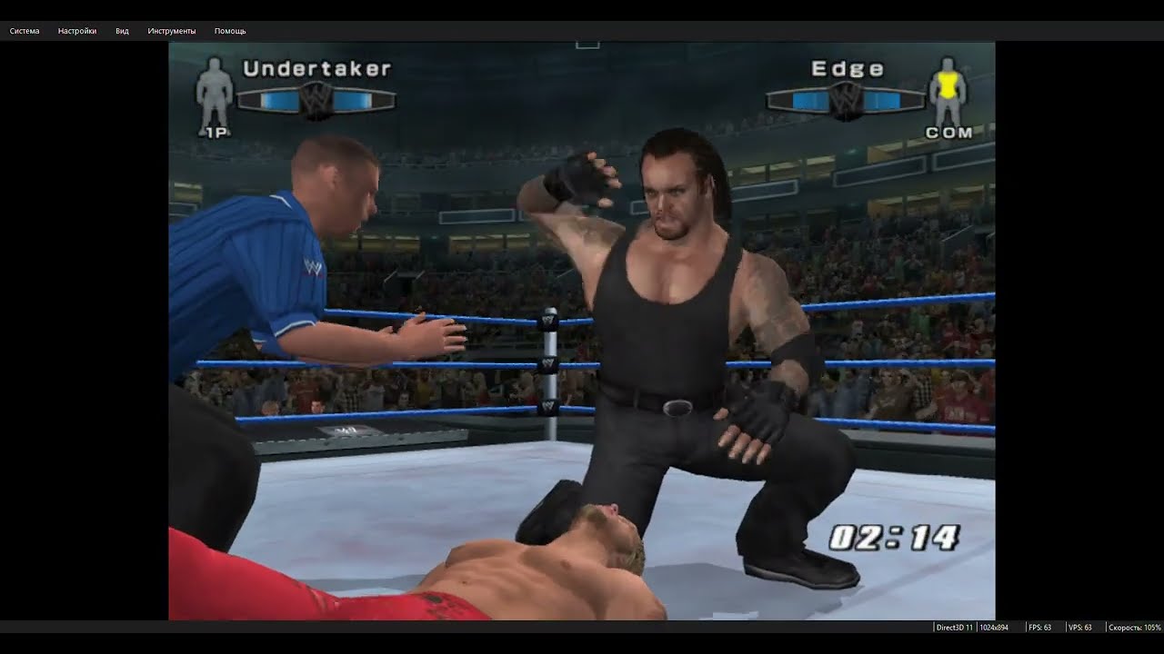 WWE SmackDown! vs  RAW 2006 Undertaker vs Edge