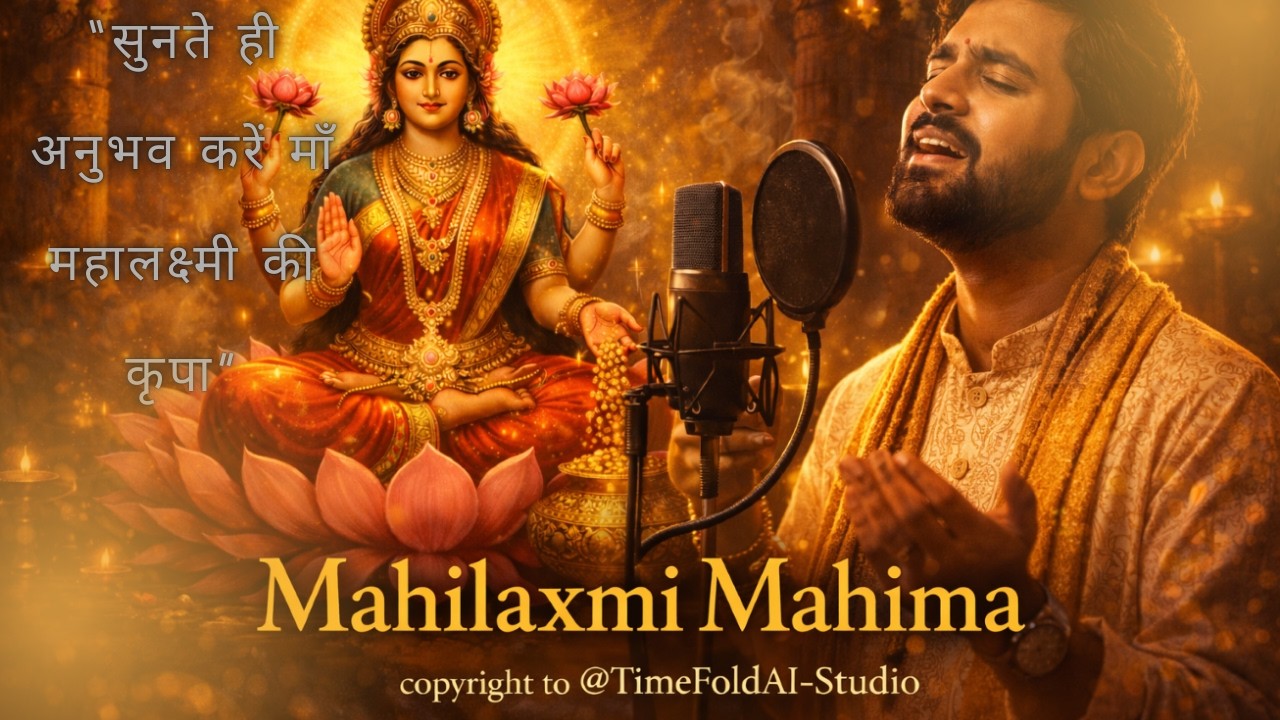 Mahalaxmi Mahima | Divine Devotional Song | Blessings of Goddess Lakshmi