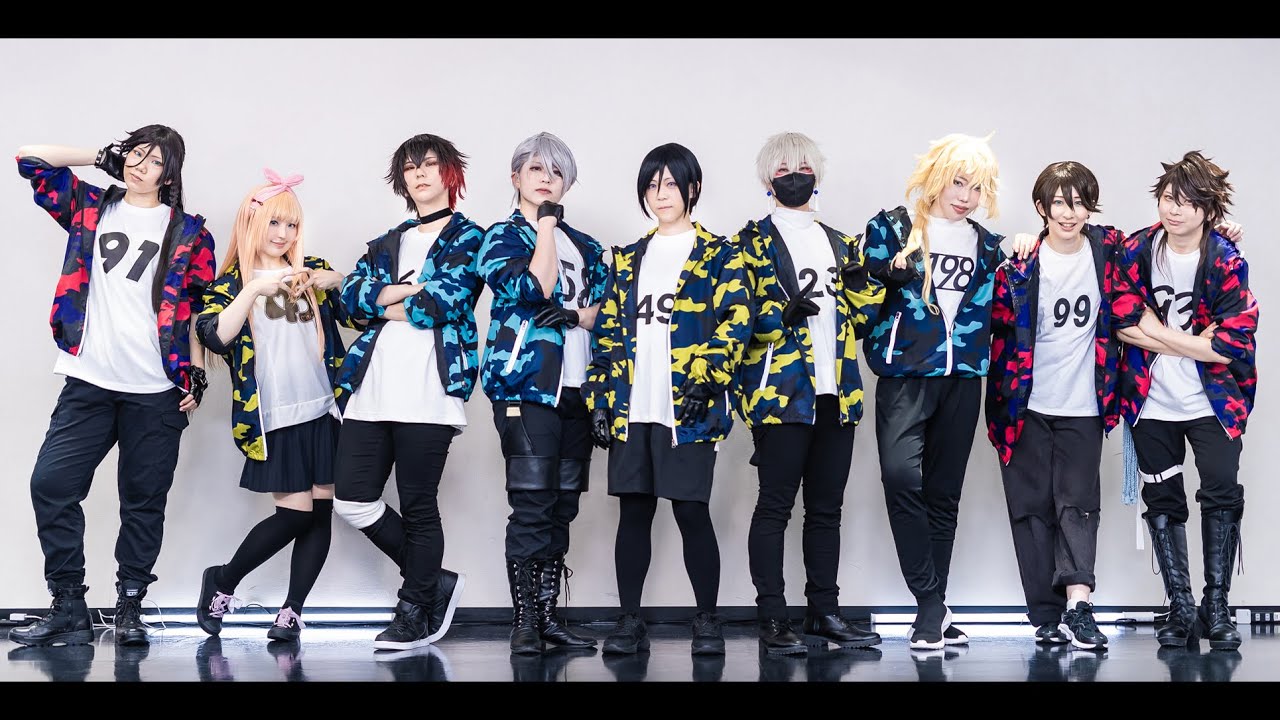 【コスプレ/踊ってみた】刀剣乱舞-刀剣男士9振りでクレイジー・ビート-